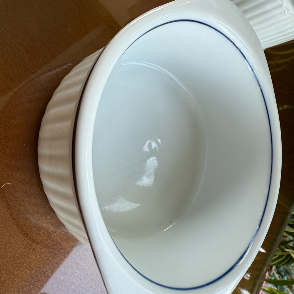 Dansk White Ceramic Dish’s Set of 3 - Picture 6 of 7